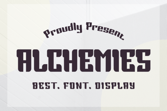 Alchemies Font: A Bold Choice for Modern Branding and Design