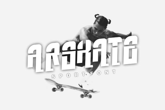 Arskate: A Modern Slab Serif Font for Creative Projects