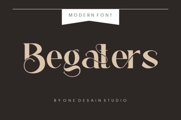 Begaters: A Modern Slab Serif Font for Versatile Design Needs