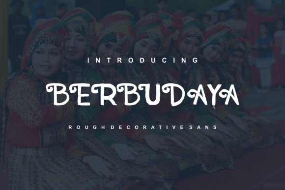 Berbudaya: The Rough Slab Serif Font That Adds Character to Your Design