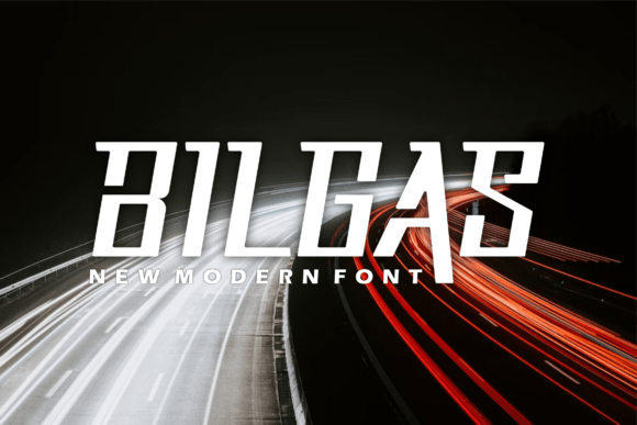 Bilgas: A Font That Adds Coolness to Every Design