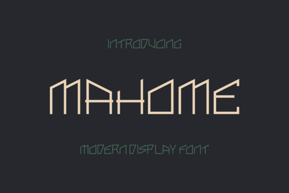 Discovering Mahome: A Bold and Authentic Slab Serif Font for Modern Branding