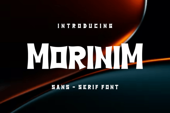 Exploring Morinim: A Bold Slab Serif Font for Modern Design