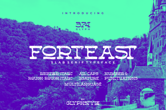 Forteast: A Stylish Slab Serif Font for Modern Designers