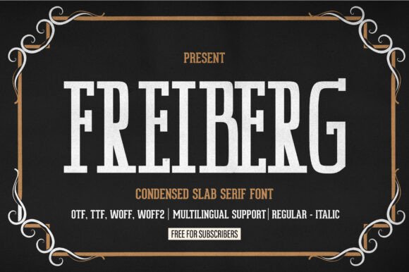 Freiberg Font: A Bold Choice for Creative Projects
