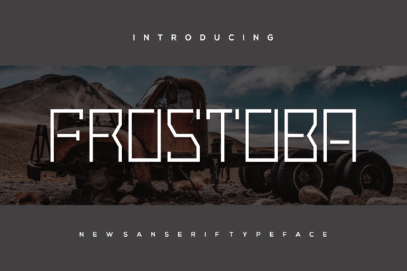 Frostoba Font: A Bold Choice for Modern Branding