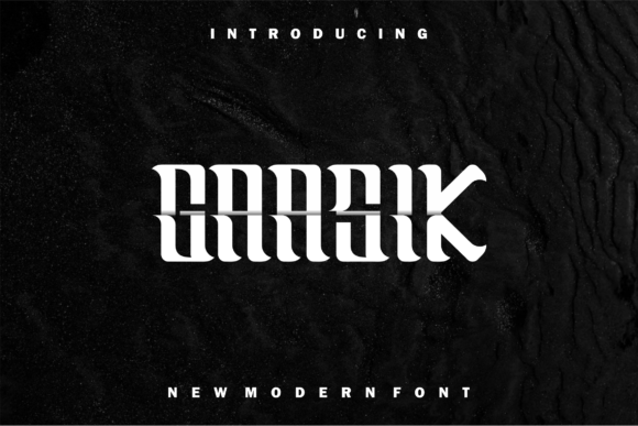 Gaasik: A Modern Bold Slab Serif Font