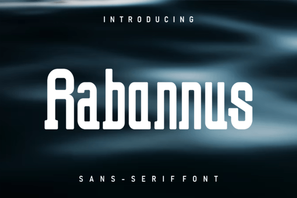 Rabonnus: A Slab Serif Font for Elegance and Modern Design