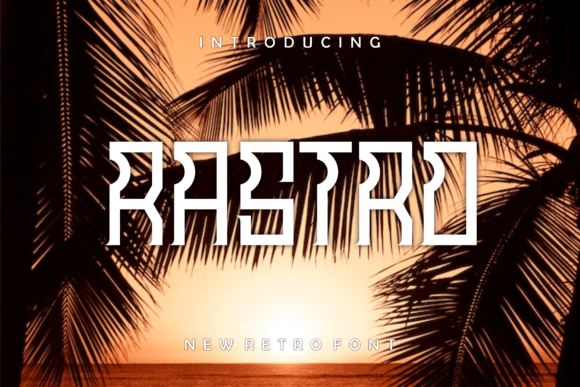 Rastro: A Timeless Slab Serif Font for Modern Design