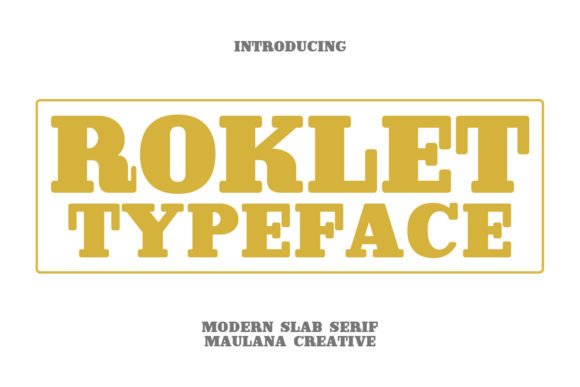 Roklet: A Stylish and Bold Font for Modern Design
